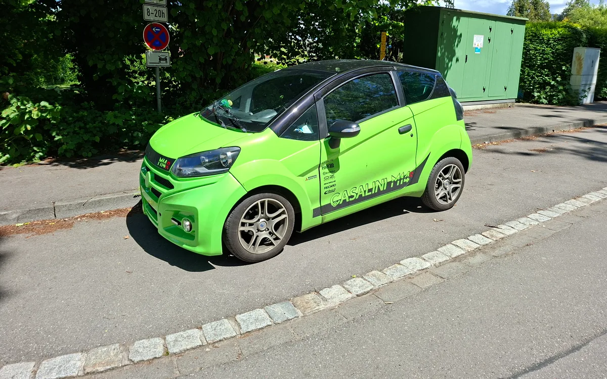 Voiture sans permis Casalini, autre vue