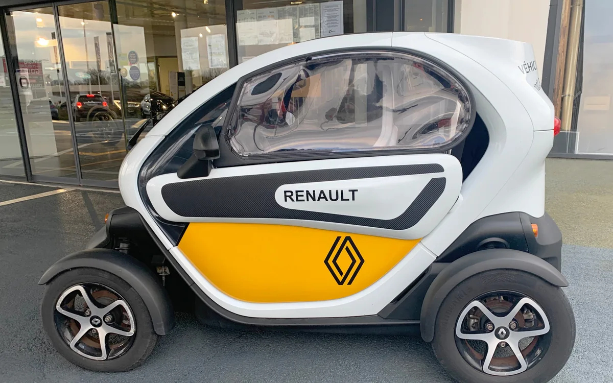 Voiture sans permis Renault Twizy, autre vue